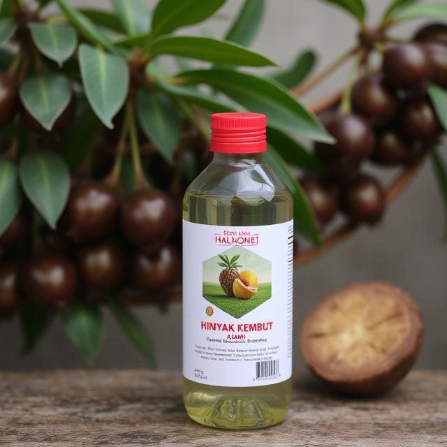 Minyak Kemiri Penumbuh Rambut Alami